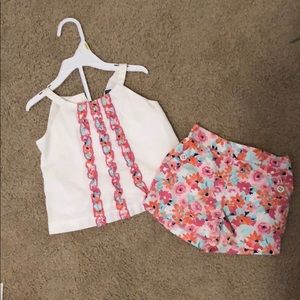 Janie and Jackie halter/shorts set